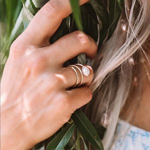 Kendra Scott Jayla Cocktail Ring in Pearl